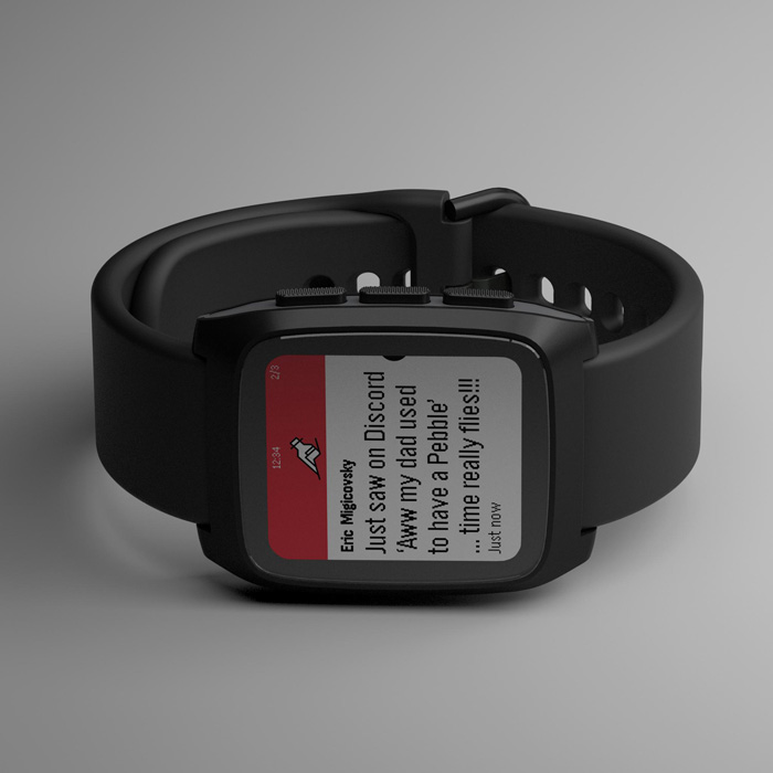 Pebble Time 2 hartslagmonitor