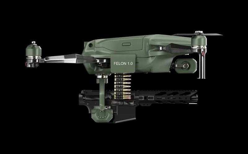 Het Oekraïense leger zal van de VS ultramoderne Feloni-gevechtsdrones ontvangen die zijn uitgerust met een precisiemachinegeweer of Spike antitankraket.-2