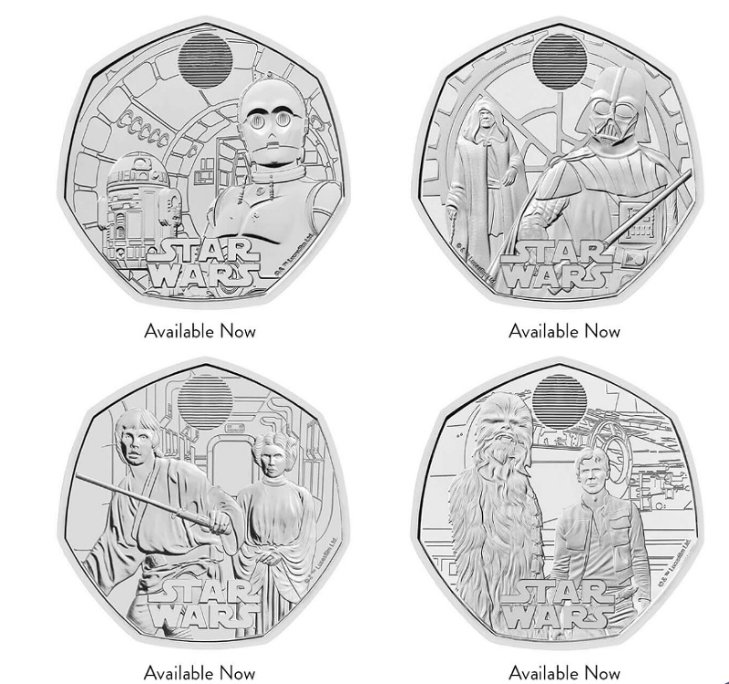 Een koninklijk cadeau voor Star Wars fans: de UK Mint heeft een numismatische collectie uitgebracht met personages uit de iconische filmsaga-3 Een koninklijk cadeau voor Star Wars fans: de UK Mint heeft een numismatische collectie uitgebracht met personages uit de iconische filmsaga-3