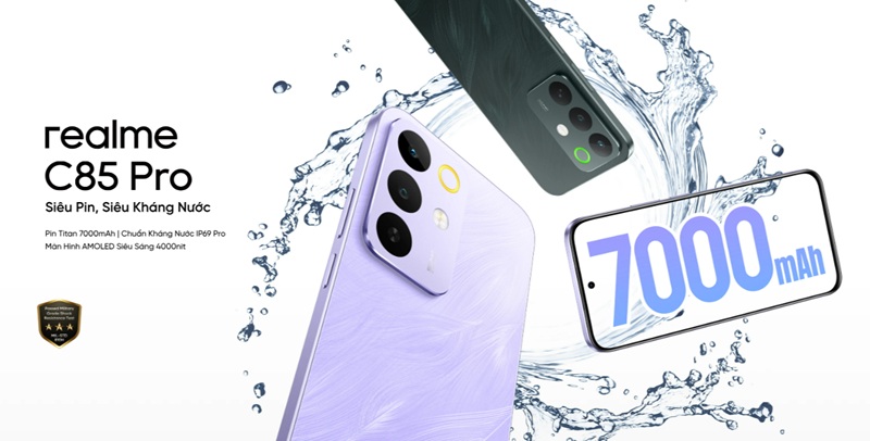 Realme C85 Pro smartphone