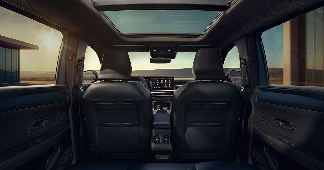 Renault Boreal luggage compartment