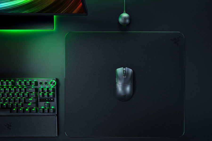 Zijaanzicht van de Razer DeathAdder V4 Pro Zijaanzicht van de Razer DeathAdder V4 Pro