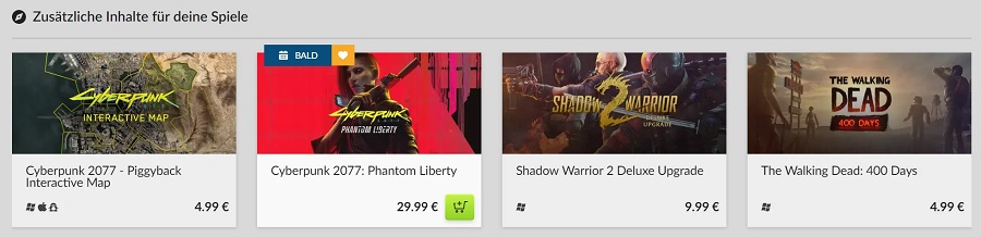 €30, nieuwe art, maar geen releasedatum: GOG-winkel onthult Phantom Liberty add-on pagina voor Cyberpunk 2077-2 €30, nieuwe art, maar geen releasedatum: GOG-winkel onthult Phantom Liberty add-on pagina voor Cyberpunk 2077-2