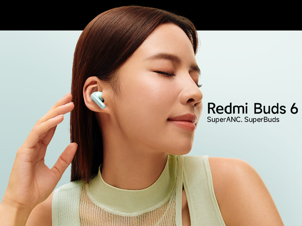 Redmi Buds 6 bij de internationale lancering Redmi Buds 6 bij de internationale lancering
