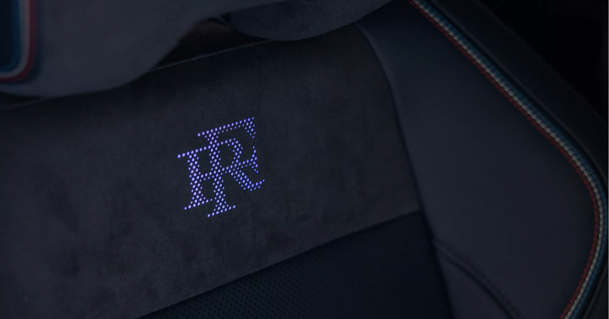 Afwerkingsdetails van de Renault Rafale Afwerkingsdetails van de Renault Rafale