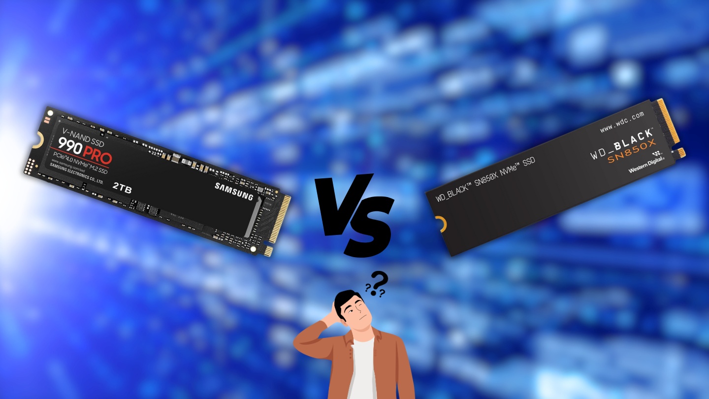 990 PRO vs SN850X vergelijking 990 PRO vs SN850X vergelijking