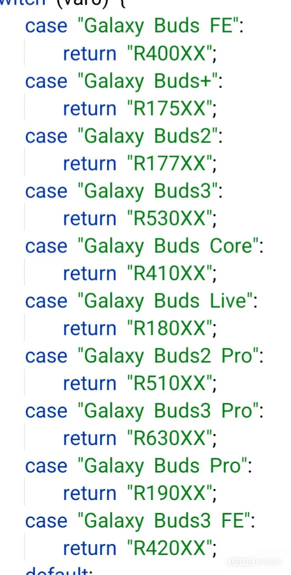 Code voor de nieuwe Galaxy Buds-hoofdtelefoonserie Code voor de nieuwe Galaxy Buds-hoofdtelefoonserie