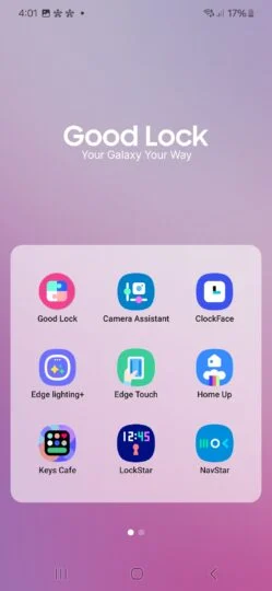 Nieuw ontwerp van Good Lock Nieuw ontwerp van Good Lock