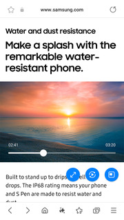 Screenshot van Samsung browser voor Galaxy Fold 7 (2) Screenshot van Samsung browser voor Galaxy Fold 7 (2)