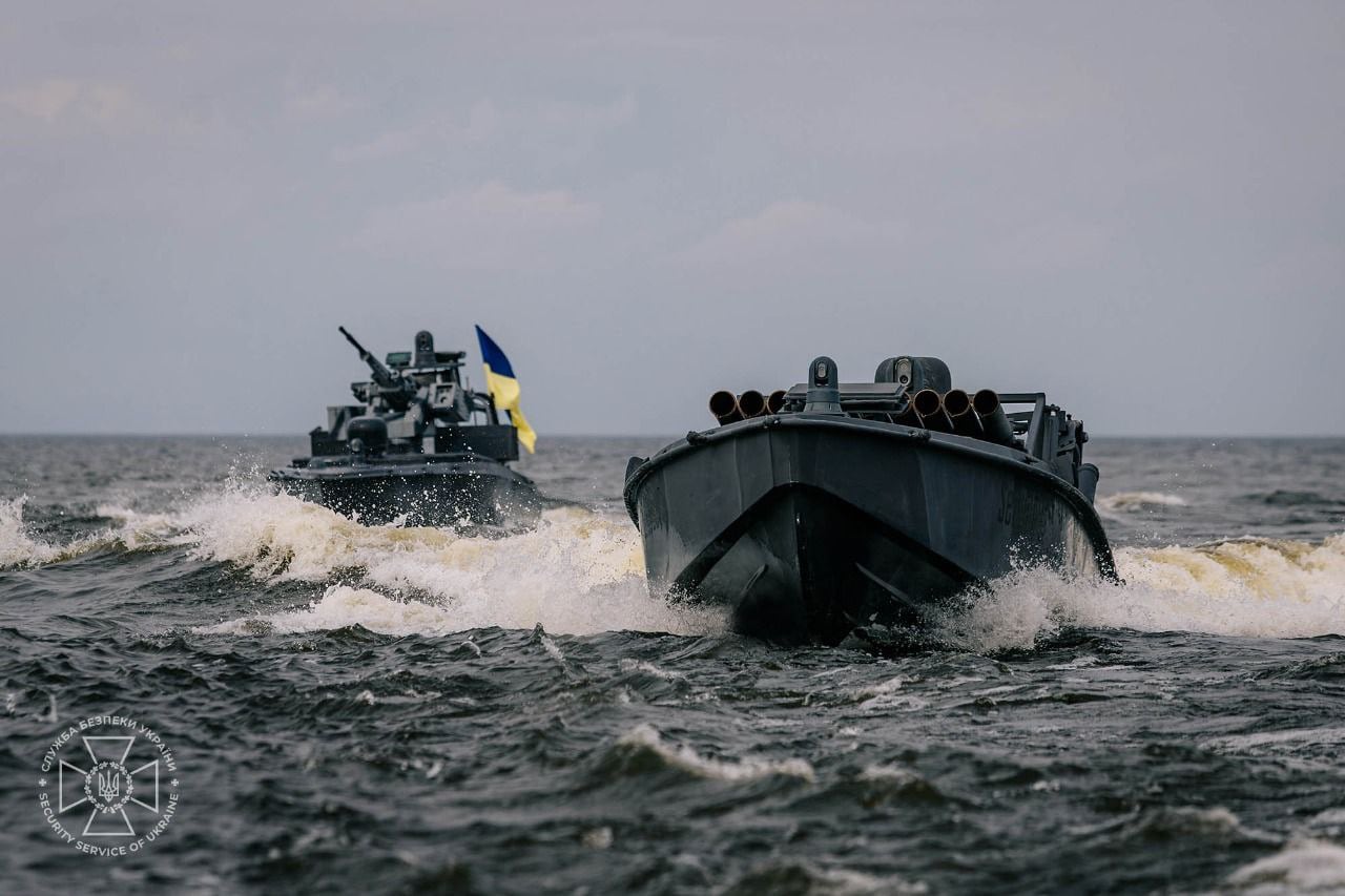 SSU toonde een nieuwe generatie zee-baby-marine-drones: nu met een machinegeweer en MLRS (video)-3 Afbeelding van Sea Baby zonder wapens