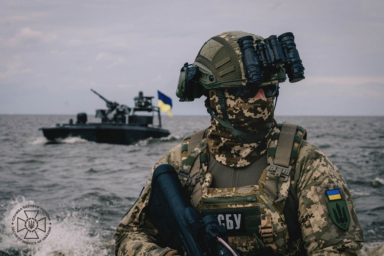 SSU toonde een nieuwe generatie zee-baby-marine-drones: nu met een machinegeweer en MLRS (video)-9 Afbeelding van bijgewerkte Sea Baby op open zee