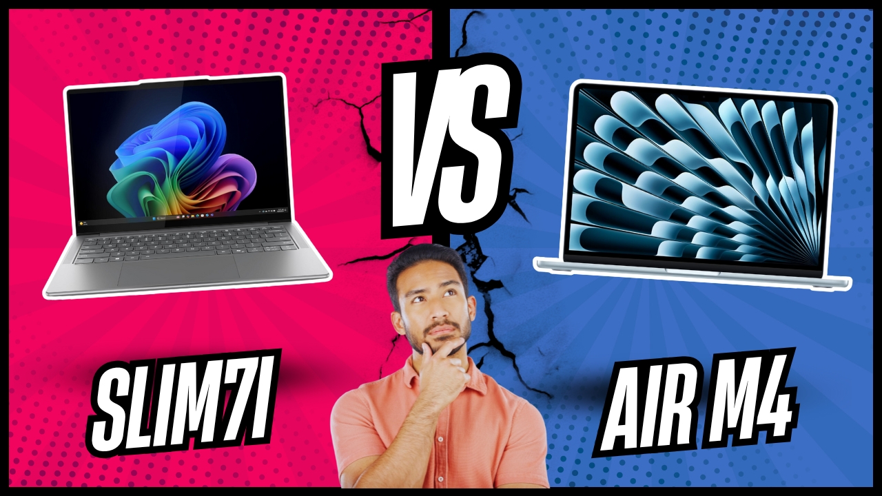 Slim7i versus MacBook Air M4 Slim7i versus MacBook Air M4