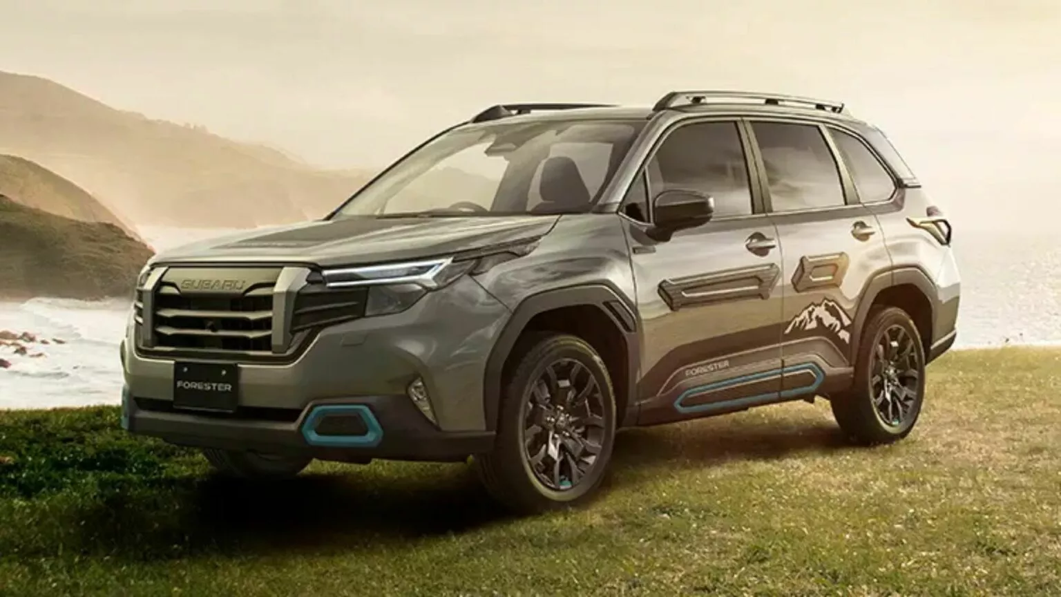 Subaru Forester met Japanse accessoires