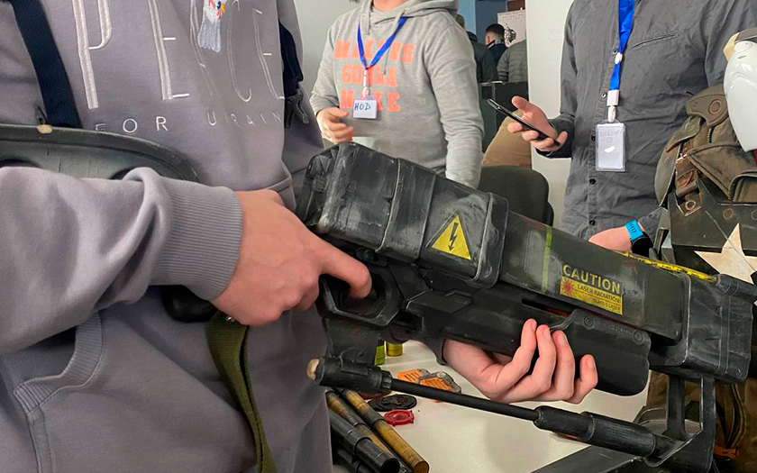Dierprothesen, Fallout-wapens en militaire projecten: een fotoverslag van het RepRapUA 3D-printingfestival in Kiev-4 Dierprothesen, Fallout-wapens en militaire projecten: een fotoverslag van het RepRapUA 3D-printingfestival in Kiev-4