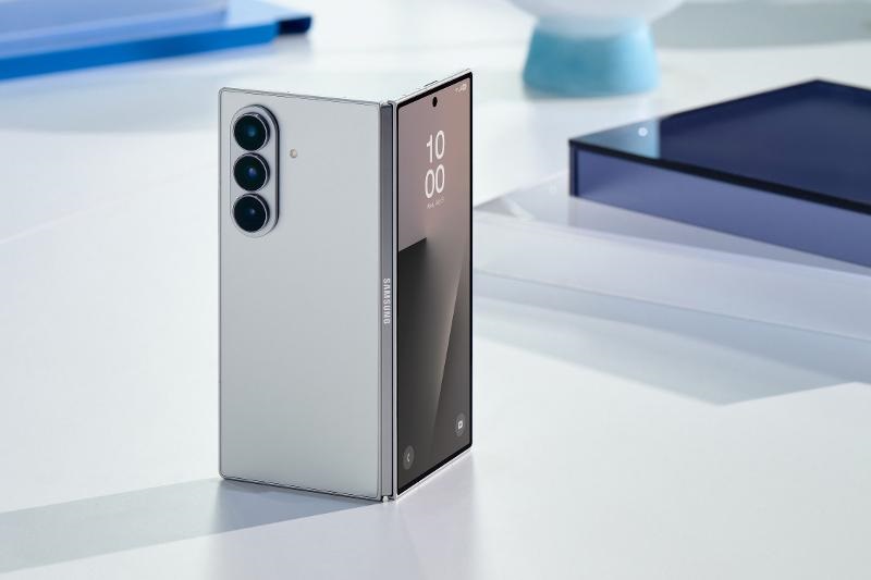 Samsung Galaxy Z Fold 7 in zilveren kleur Samsung Galaxy Z Fold 7 in zilveren kleur