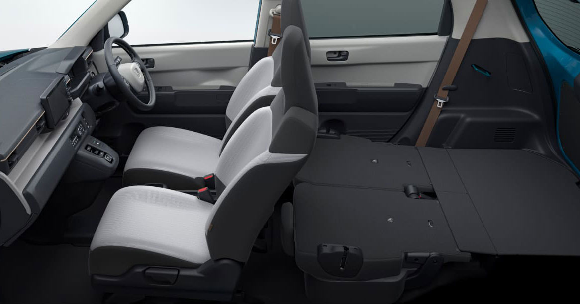Honda N-One e achterstoelen: Honda N-One e achterstoelen: