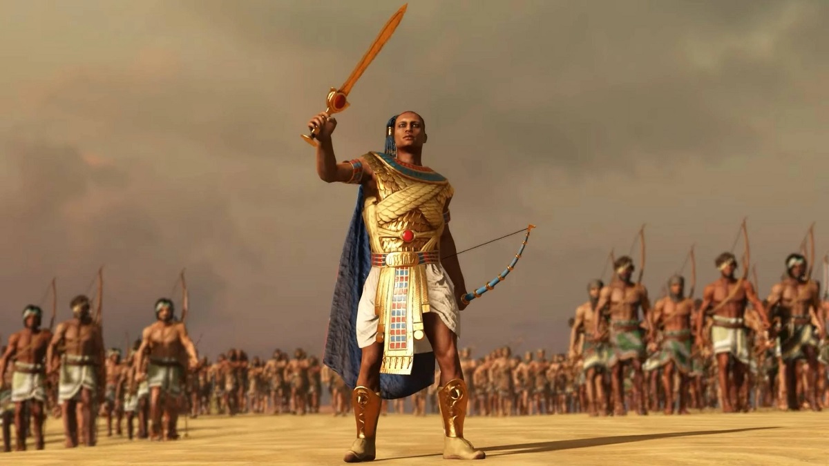 Oude Egyptische instorting: Total War: Pharaoh's filmische strategietrailer gewijd aan koning Ramses is onthuld Oude Egyptische instorting: Total War: Pharaoh's filmische strategietrailer gewijd aan koning Ramses is onthuld