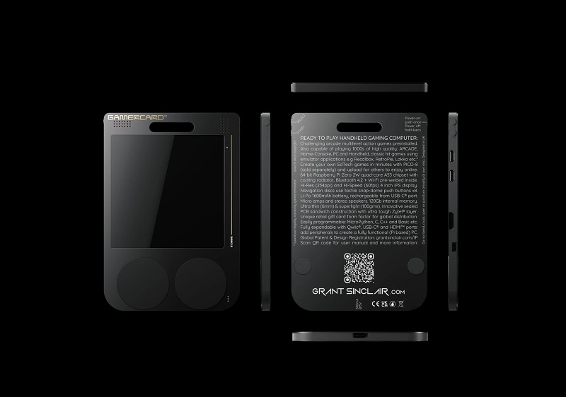 GamerCard met display GamerCard met display