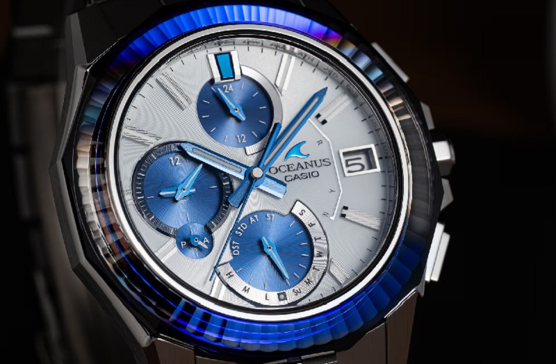 Elegant Ontwerp van Casio Oceanus Manta OCW-S6000PB-7A Elegant Ontwerp van Casio Oceanus Manta OCW-S6000PB-7A