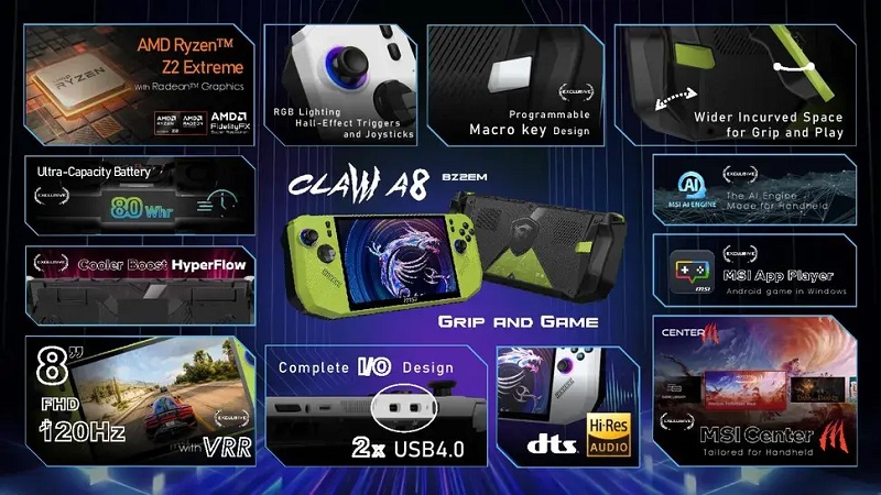 Claw A8 BZ2EM console ontwerp Claw A8 BZ2EM console ontwerp