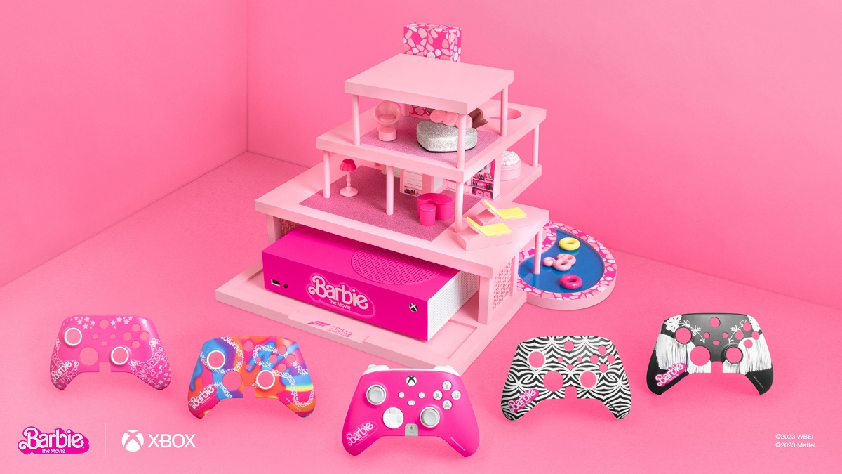 Een roze wonder: Microsoft brengt exclusieve Xbox Series S-consoles uit in Barbie-stijl. Xbox stelt tien Barbie-poppen beschikbaar als extra prijzen. Een roze wonder: Microsoft brengt exclusieve Xbox Series S-consoles uit in Barbie-stijl. Xbox stelt tien Barbie-poppen beschikbaar als extra prijzen.