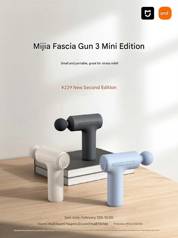 Xiaomi Mijia Fascia Gun 3 Mini Editie - Afbeelding 2