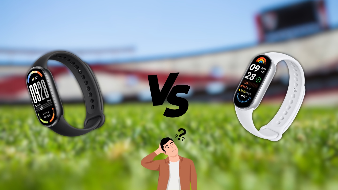 Xiaomi Smart Band 10 versus Xiaomi Smart Band 9 Xiaomi Smart Band 10 versus Xiaomi Smart Band 9