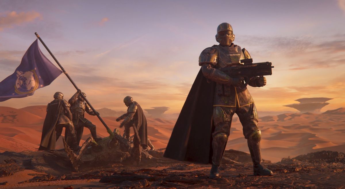 Nieuw Helldivers 2 record: de PC-versie van de online shooter heeft meer dan 333.000 gelijktijdige spelers Nieuw Helldivers 2 record: de PC-versie van de online shooter heeft meer dan 333.000 gelijktijdige spelers