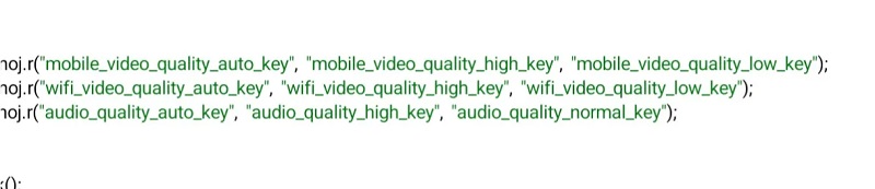 YouTube-programma codestrings YouTube-programma codestrings