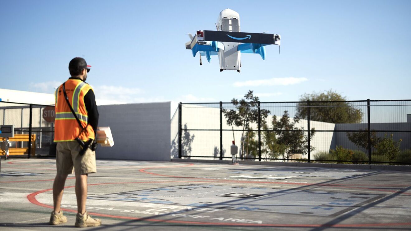 Levering van producten per drones Levering van producten per drones
