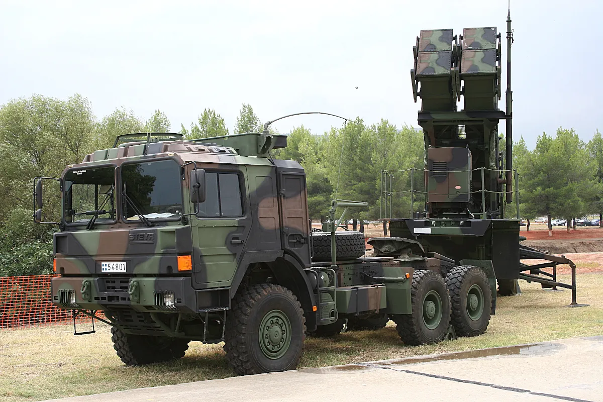 Patriot-luchtafweersysteem van de Griekse Luchtmacht Patriot-luchtafweersysteem van de Griekse Luchtmacht